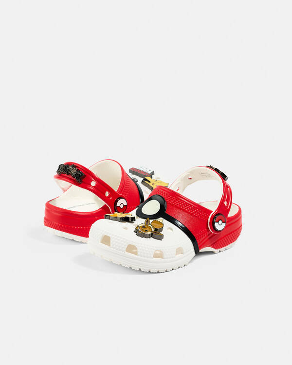 Toddlers' Pokémon Poké Ball Classic Clogs Shoes