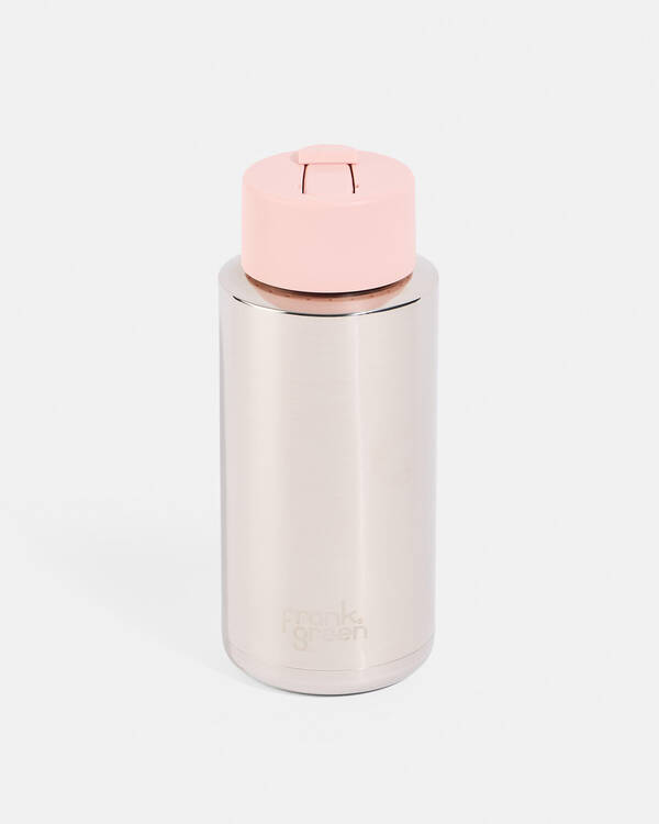 34 OZ Reusable Bottle With Straw Lid