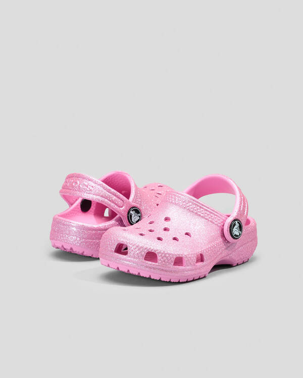 Toddlers' Glitter Clogs Shoes