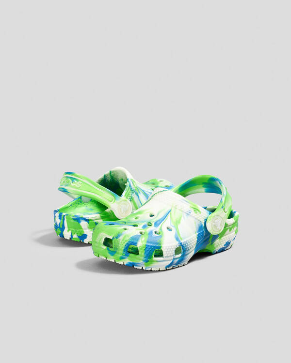 Toddlers' Classic Marble Clogs Shoes