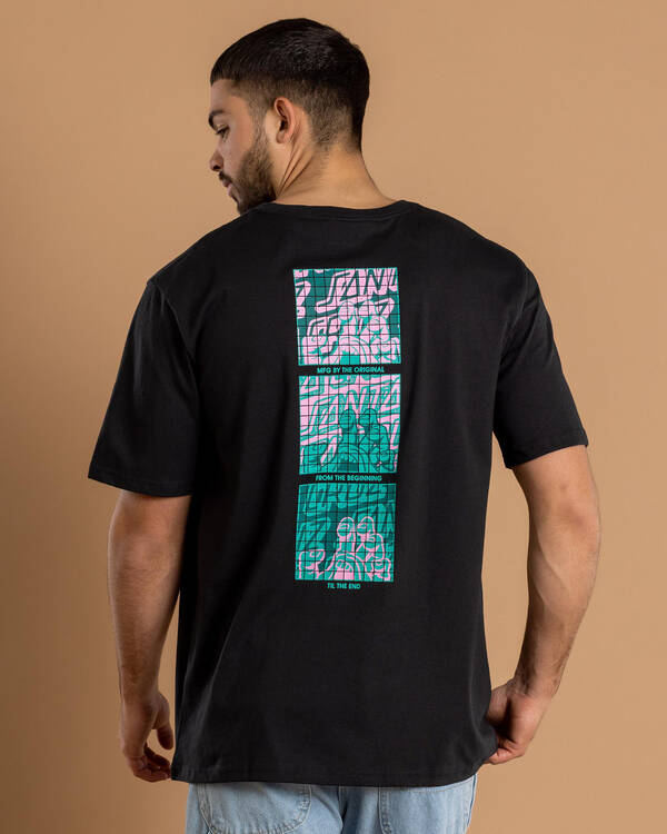Stacked Handled Strip T-Shirt