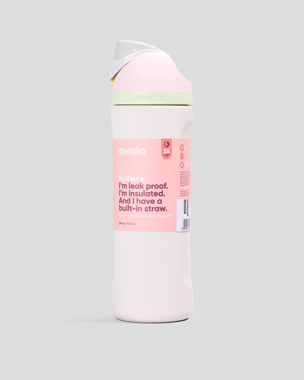 24oz FreeSip Stainless Steel Water Bottle