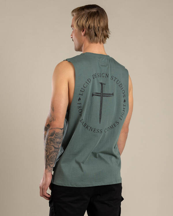 Fray Muscle Tank
