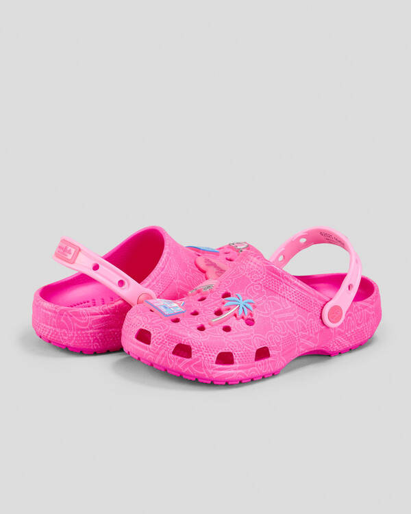 Kids' Mattel Pink Barbie Classic Clog Shoes