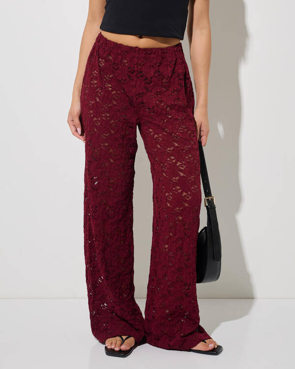 Meli French Lace Pants