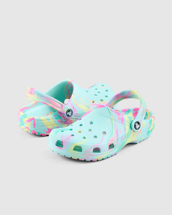 Kids' Classic Marbled Clogs Shoes