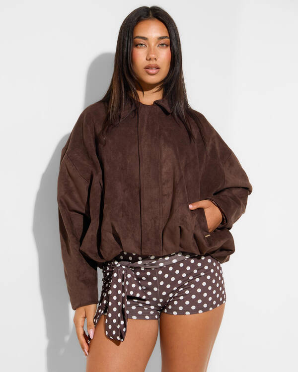 Floyd Faux Suede Jacket