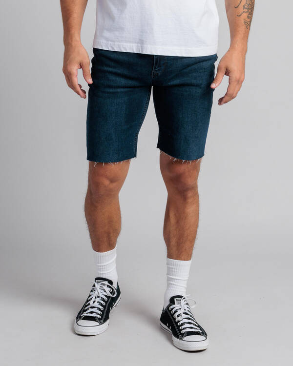 Bold Denim Walk Shorts