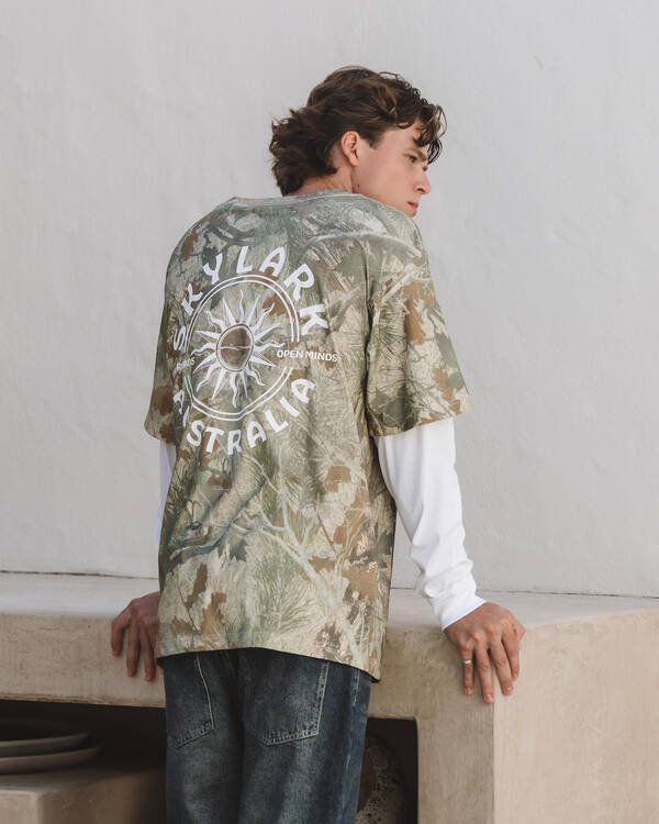 Fragment Layered Long Sleeve T-Shirt
