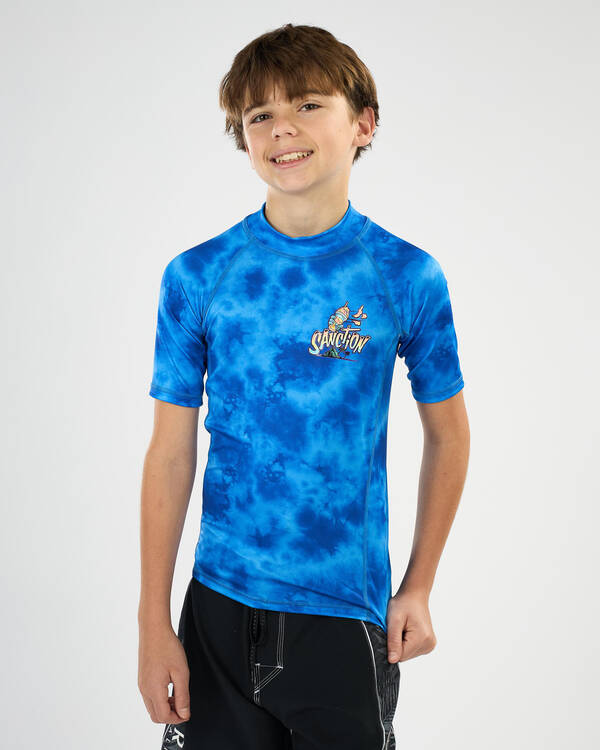 Brain Freeze Short Sleeve Rash Vest
