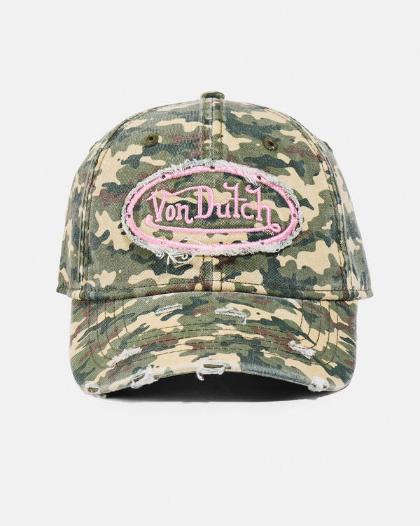 Von Dutch Distressed Dad Cap