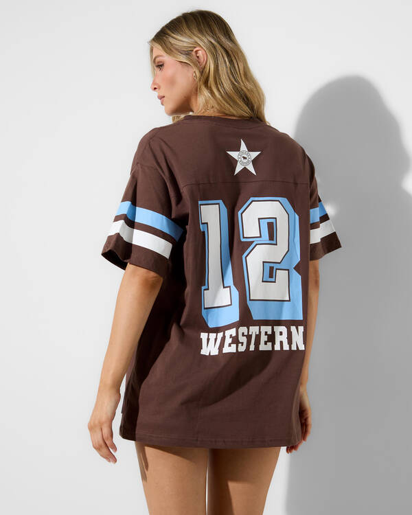Rodeo Cowboy Athletic Oversized T-Shirt