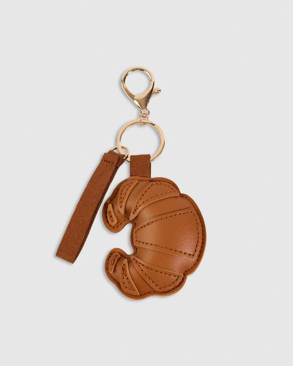 Croissant Bag Charm