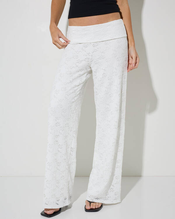 Evie French Lace Pants