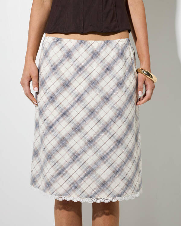 Olive Midi Skirt