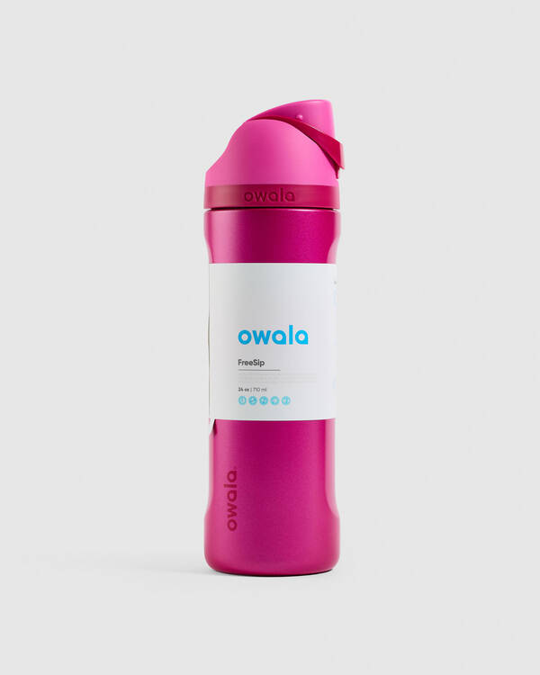 24oz FreeSip Stainless Steel Water Bottle