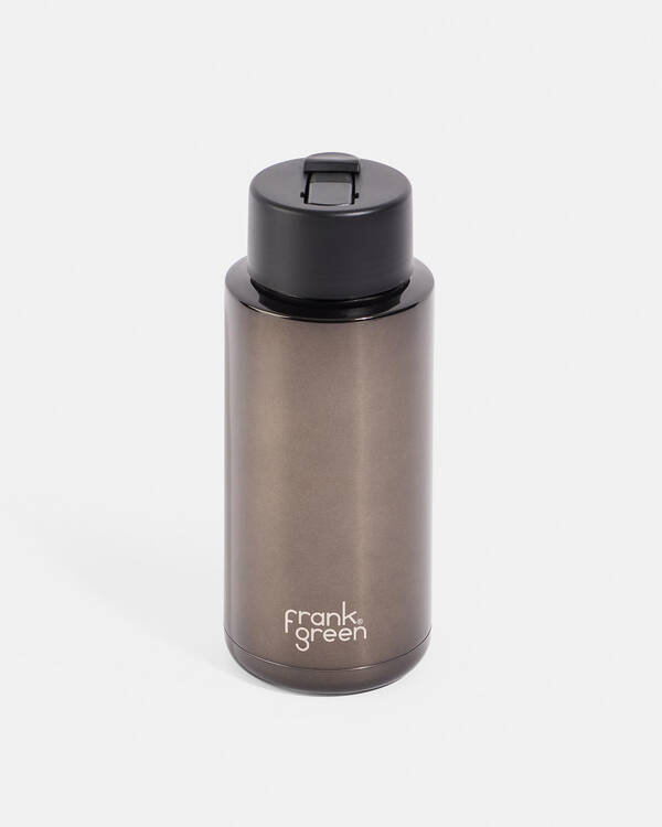 34 OZ Reusable Bottle With Straw Lid