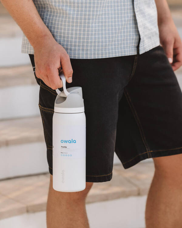32oz FreeSip Stainless Steel Water Bottle