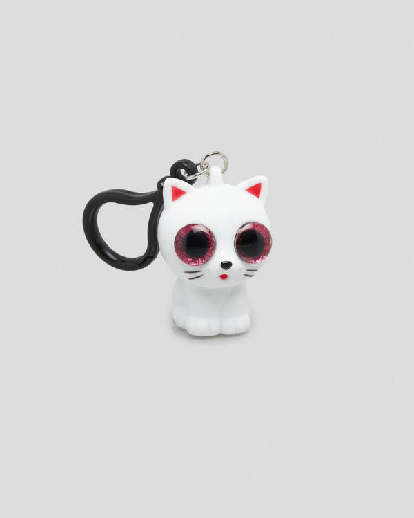 Eye Popping Cat Keyring