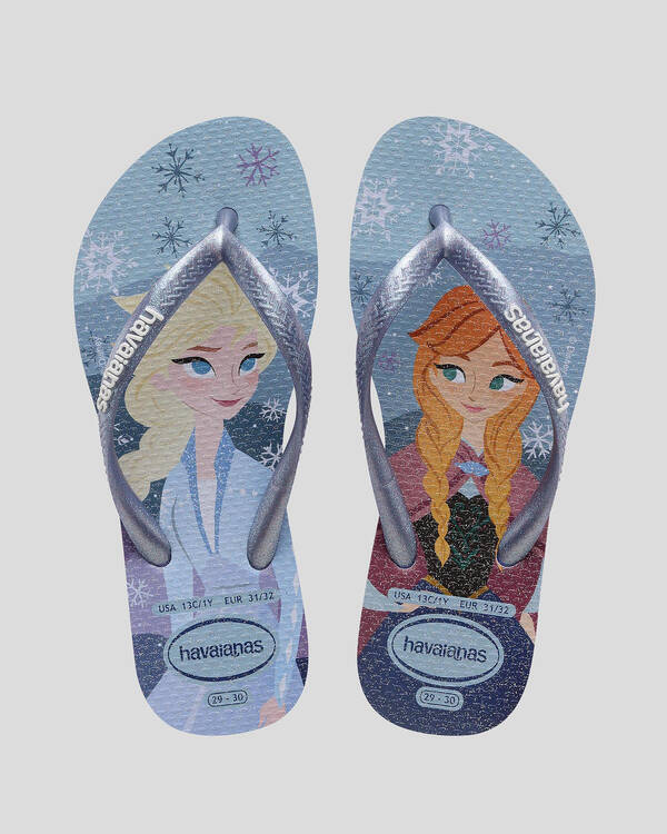 Kids' Slim Frozen Princess Thongs