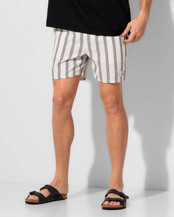 Sharp Elastic Waist Shorts