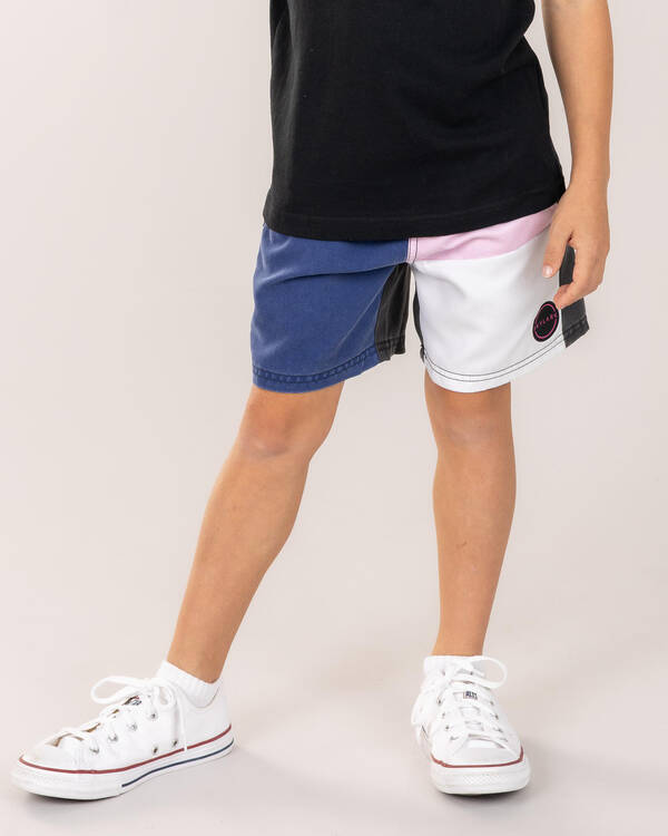 Toddlers' String Elastic Waist Shorts