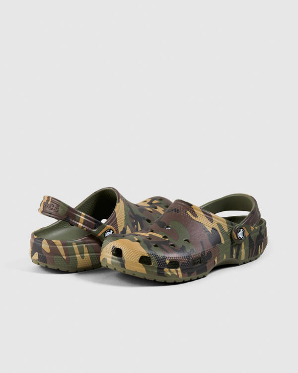 Classic Camouflage Clogs Shoes
