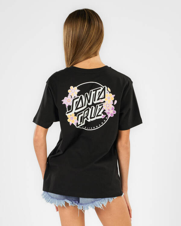 OS Blooming Stack Dot Chest T-Shirt