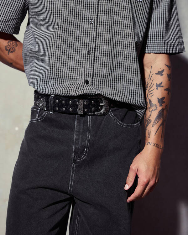 Arlo Faux Leather Belt