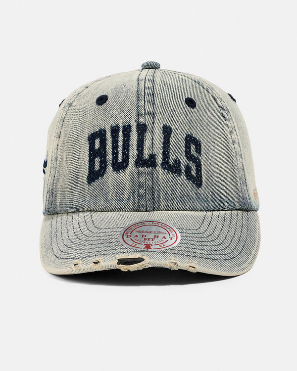 Chicago Bulls Acid Wash Dad Cap