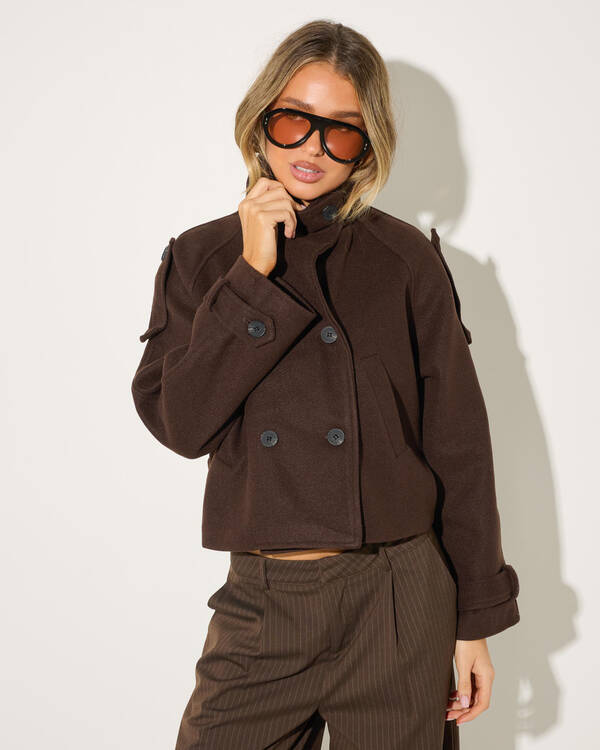 Porter Short Trench Coat