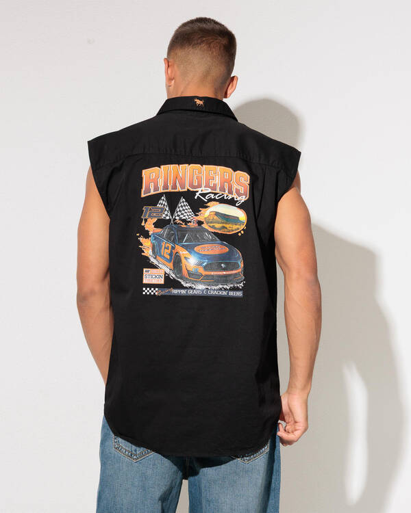 Ringers Racing Sleeveless Work Shirt