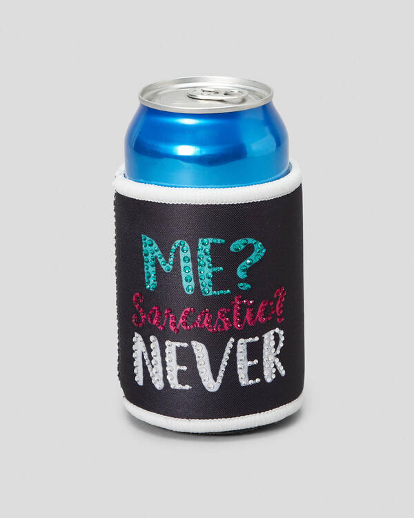 Rhinestone Can Cooler