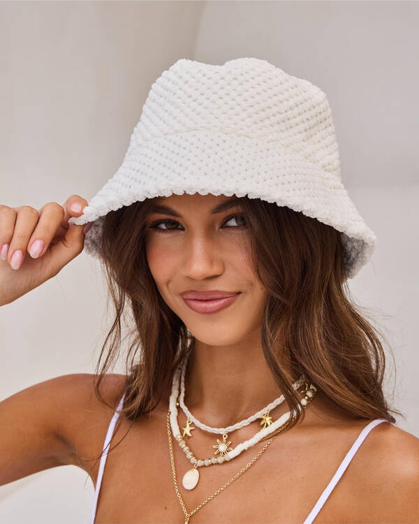 Effie Cord Bucket Hat