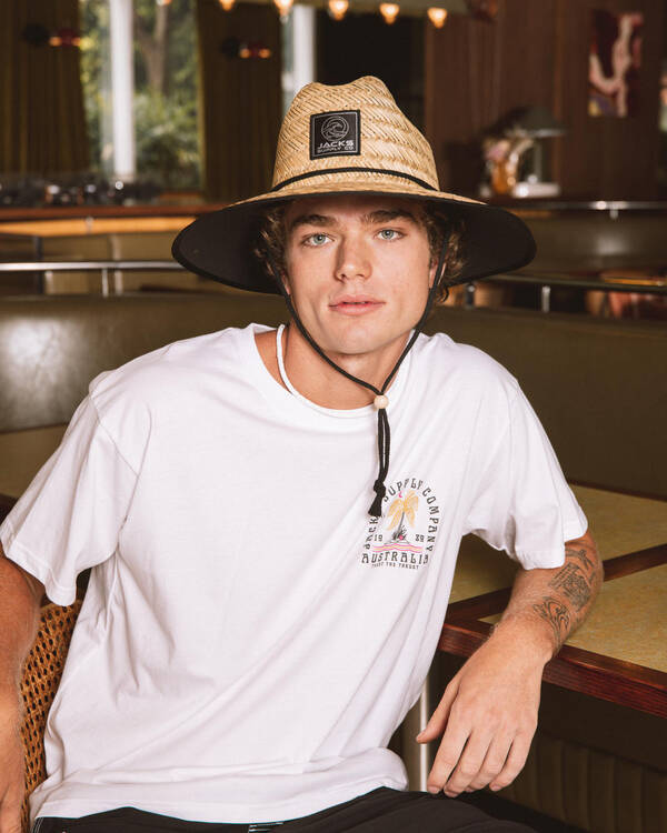 Split Straw Hat