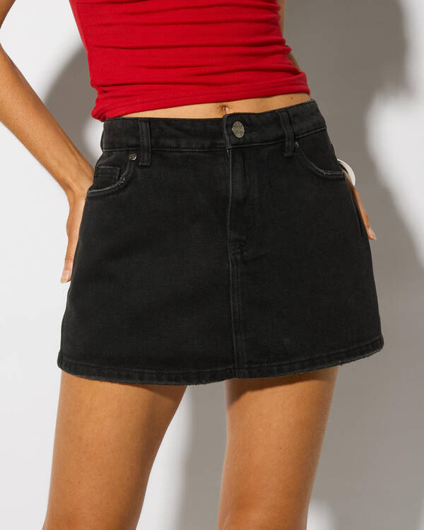 Allegra Denim Skort