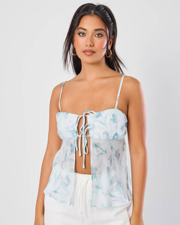 Scout Tie Front Top