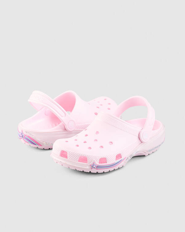 Kids' Classic Star Sparkle Clogs Shoes
