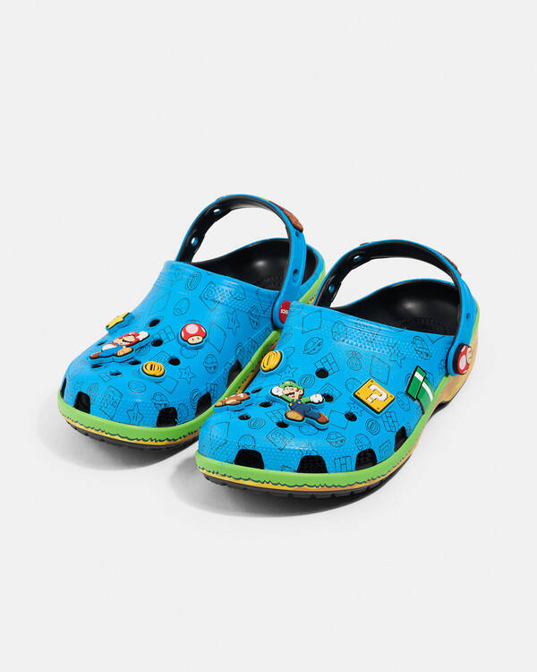 Classic Super Mario Core Clogs Shoes