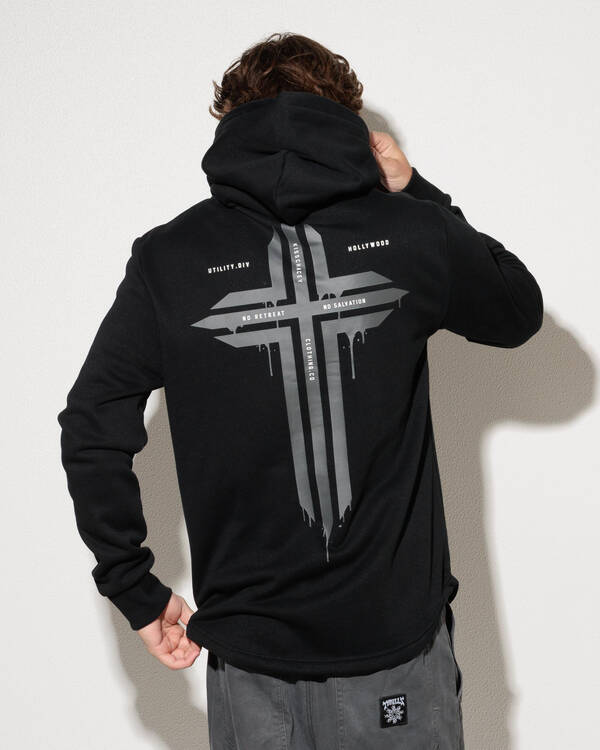 Worship Dual Curved Hoodie