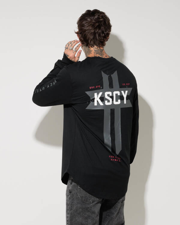 Mortal Cape Back Long Sleeve T-Shirt