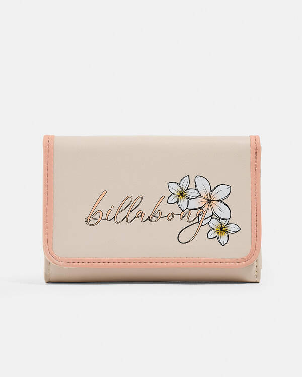 Hibiscus Haze Trifold Wallet