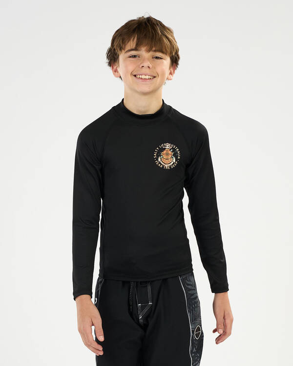 Fear The Deep Long Sleeve Rash Vest