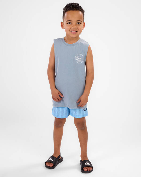 Toddlers' Rising Tide Muscle Tank