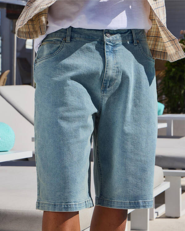 Collision Denim Walk Shorts
