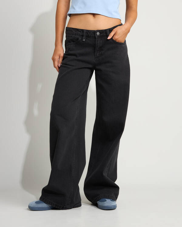 Hunter Low Rise Wide Jeans