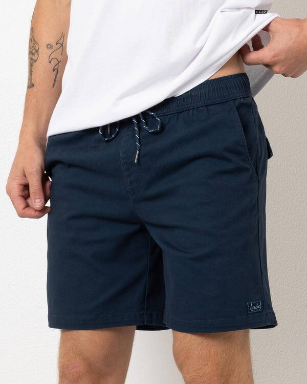 Toggle Elastic Waist Shorts