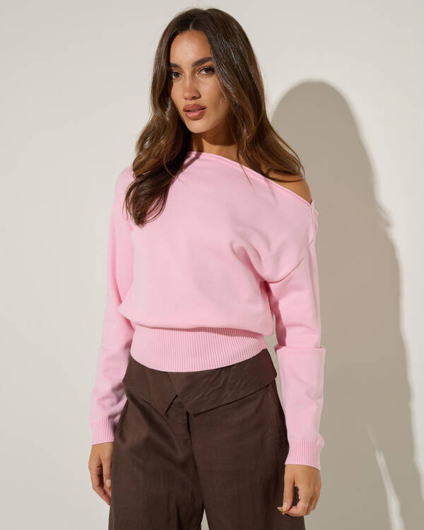 Shania Off Shoulder Knit Top