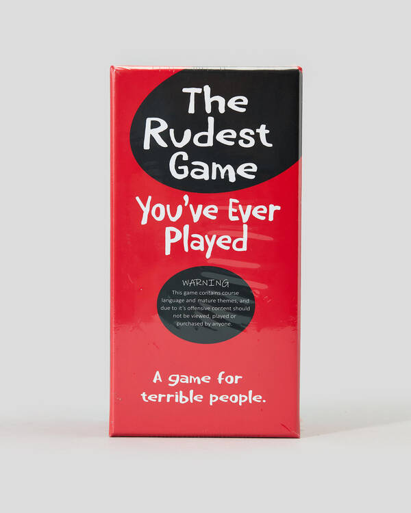 The Rudest Game You've Ever Played - Card Game