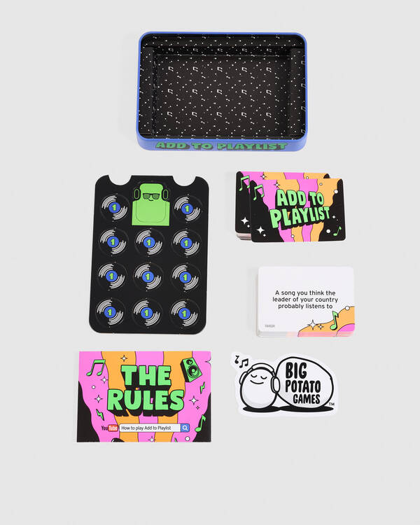Add To Playlist Card Game - Travel Edition
